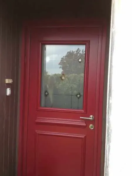 porte rouge